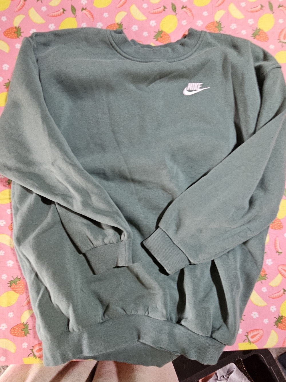 Nike Women's Crew Sweatshirt in Dark Teal